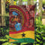 Panafest Garden Flag Ghana Tropical African Pattern - Wonder Print Shop