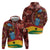 Panafest Hoodie Ghana Tropical African Pattern - Wonder Print Shop