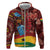 Panafest Hoodie Ghana Tropical African Pattern - Wonder Print Shop