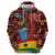 Panafest Hoodie Ghana Tropical African Pattern - Wonder Print Shop