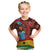 Panafest Kid T Shirt Ghana Tropical African Pattern - Wonder Print Shop