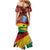 Panafest Mermaid Dress Ghana Tropical African Pattern - Wonder Print Shop