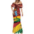 Panafest Mermaid Dress Ghana Tropical African Pattern - Wonder Print Shop