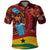 Panafest Polo Shirt Ghana Tropical African Pattern - Wonder Print Shop