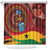 Panafest Shower Curtain Ghana Tropical African Pattern