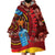 Panafest Wearable Blanket Hoodie Ghana Tropical African Pattern - Wonder Print Shop