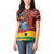 Panafest Women Polo Shirt Ghana Tropical African Pattern - Wonder Print Shop