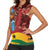 Panafest Women Sleeveless Polo Shirt Ghana Tropical African Pattern - Wonder Print Shop