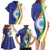 India Independence Day Family Matching Long Sleeve Bodycon Dress and Hawaiian Shirt Mandala Paisley Floral - Wonder Print Shop