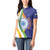 India Independence Day Women Polo Shirt Mandala Paisley Floral