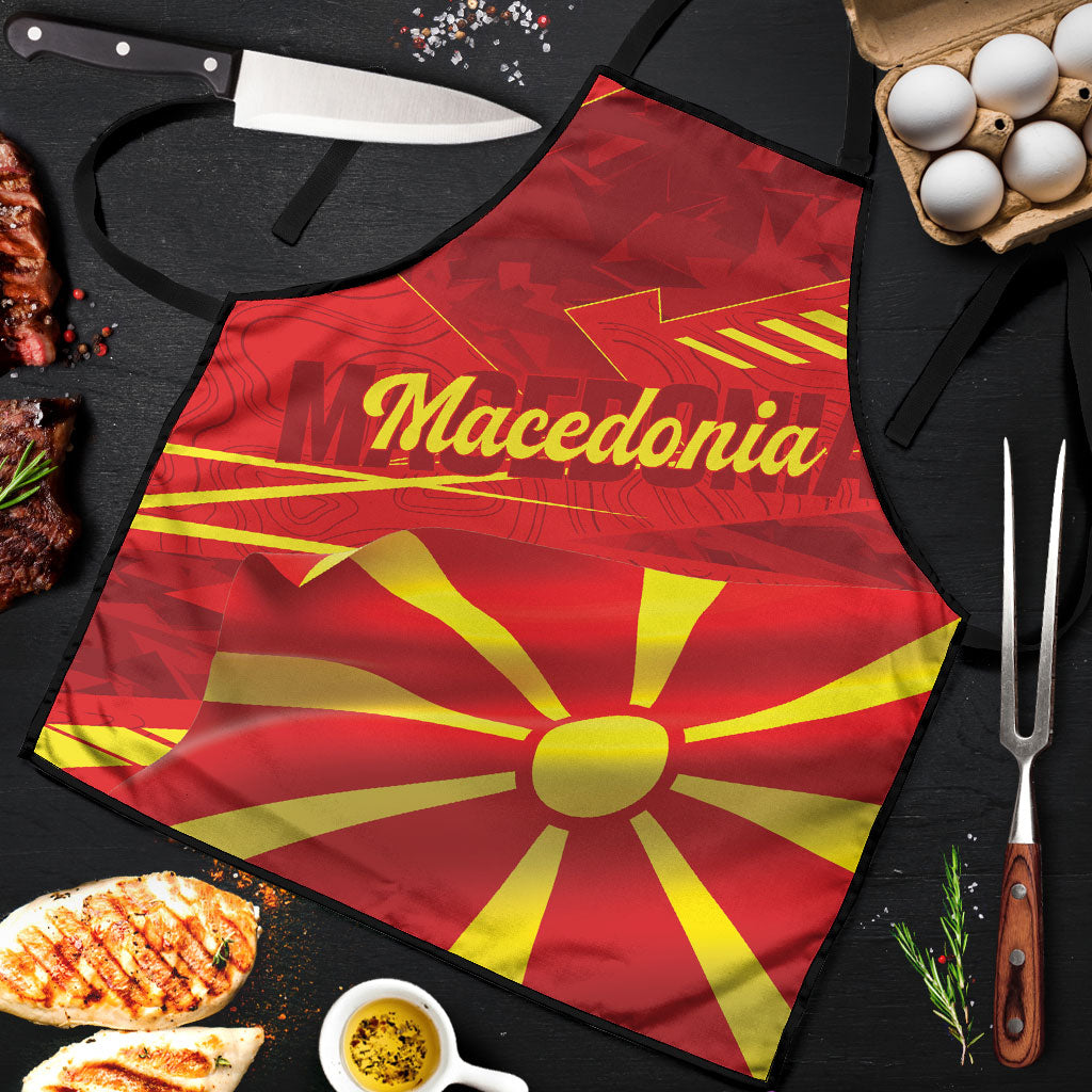 Macedonia Apron Flag Color Inspired