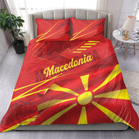 Macedonia Bedding Set Flag Color Inspired