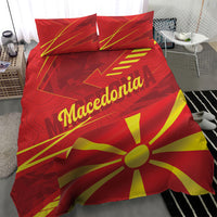 Macedonia Bedding Set Flag Color Inspired
