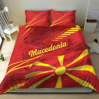 Macedonia Bedding Set Flag Color Inspired