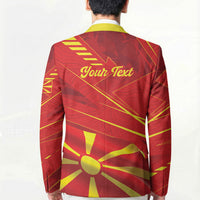 Personalised Macedonia Blazer Flag Color Inspired