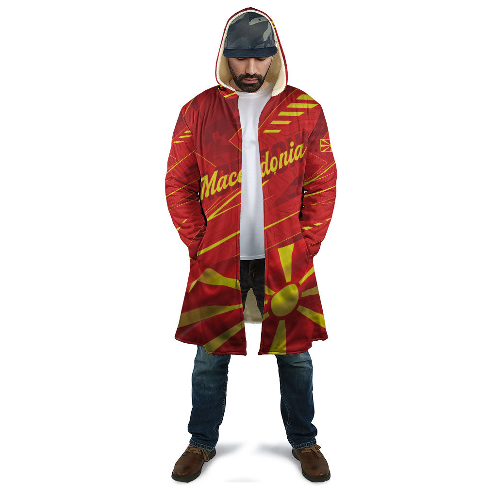 Personalised Macedonia Cloak Flag Color Inspired