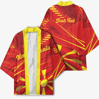 Personalised Macedonia Kimono Flag Color Inspired