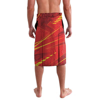 Personalised Macedonia Lavalava Flag Color Inspired