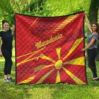 Macedonia Quilt Flag Color Inspired