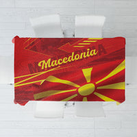 Macedonia Tablecloth Flag Color Inspired