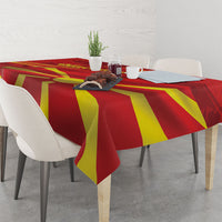 Macedonia Tablecloth Flag Color Inspired