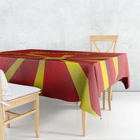 Macedonia Tablecloth Flag Color Inspired