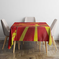 Macedonia Tablecloth Flag Color Inspired