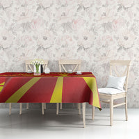 Macedonia Tablecloth Flag Color Inspired