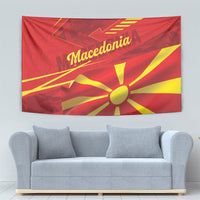 Macedonia Tapestry Flag Color Inspired