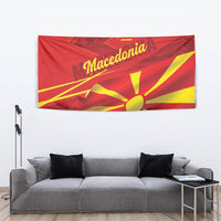 Macedonia Tapestry Flag Color Inspired