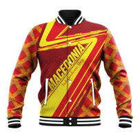 Personalised Macedonia Independence Day Baseball Jacket 8 September 1991