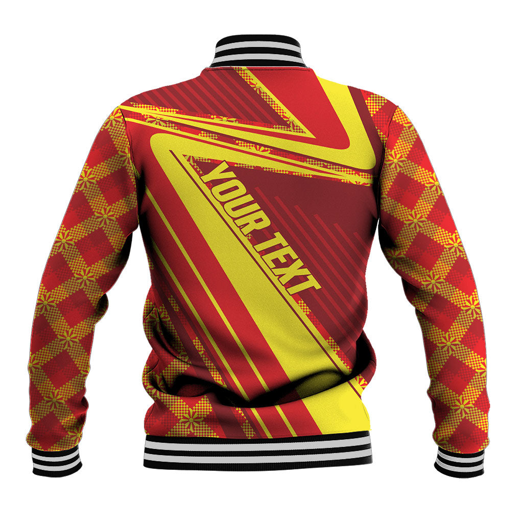 Personalised Macedonia Independence Day Baseball Jacket 8 September 1991