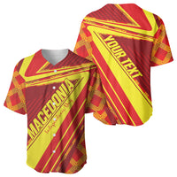 Personalised Macedonia Independence Day Baseball Jersey 8 September 1991