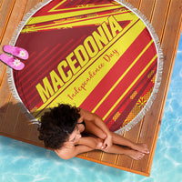 Macedonia Independence Day Beach Blanket 8 September 1991