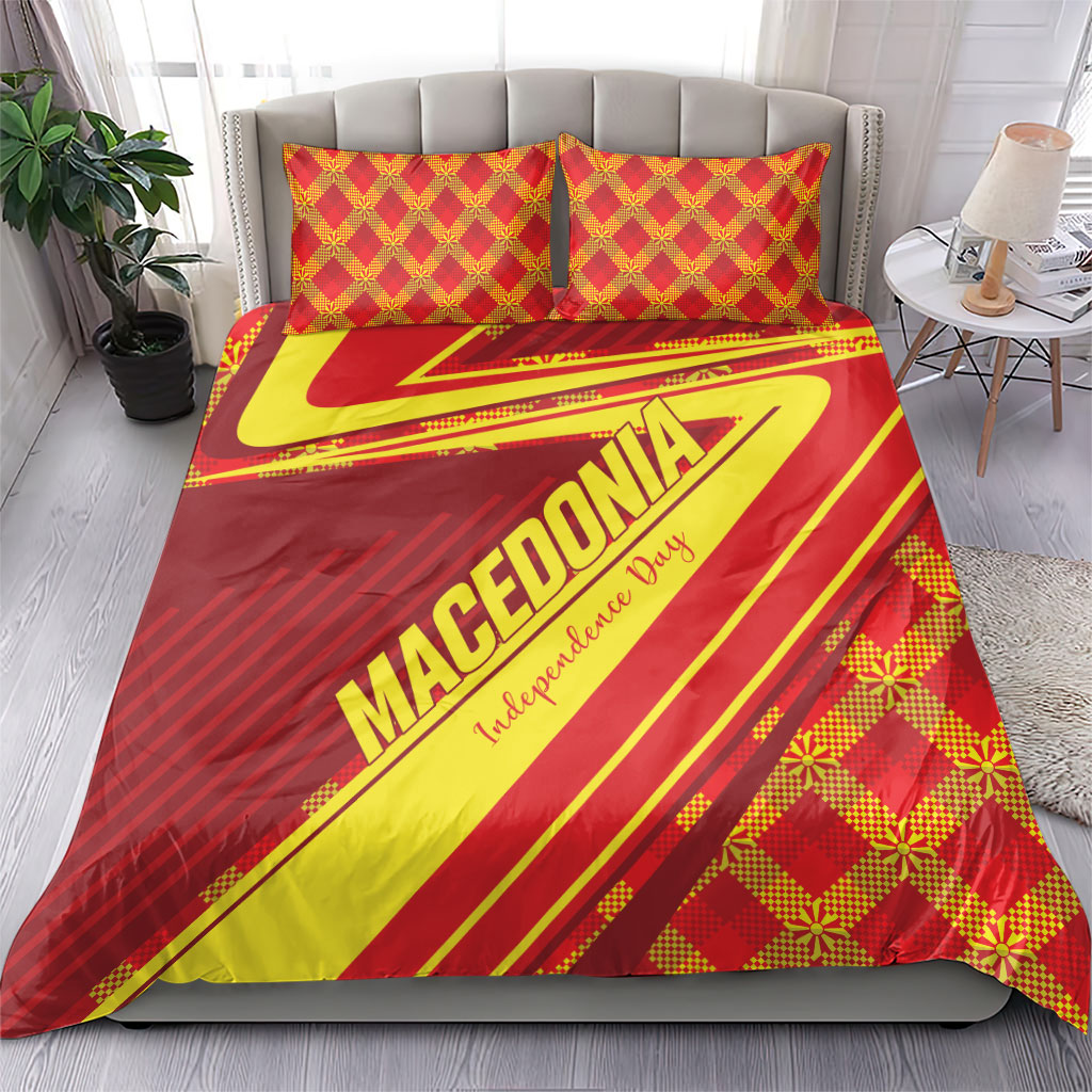 Macedonia Independence Day Bedding Set 8 September 1991