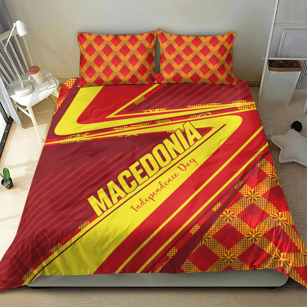 Macedonia Independence Day Bedding Set 8 September 1991