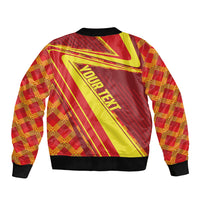 Personalised Macedonia Independence Day Bomber Jacket 8 September 1991