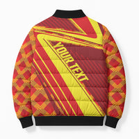 Personalised Macedonia Independence Day Bomber Puffer Jacket 8 September 1991