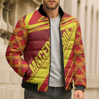 Personalised Macedonia Independence Day Bomber Puffer Jacket 8 September 1991