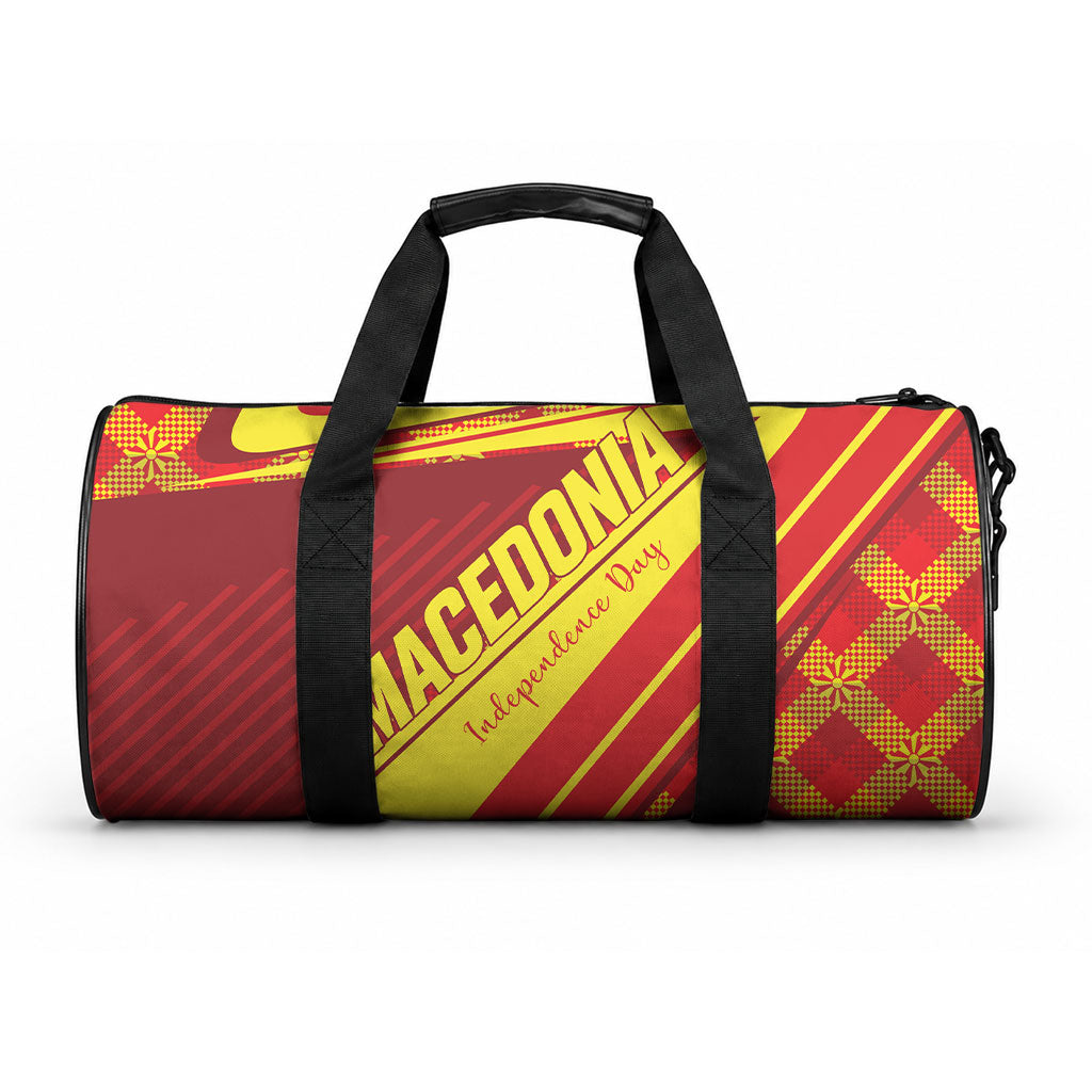 Macedonia Independence Day Duffle Bag Sun Sep 08 1991 00:00:00 GMT+0700 (Indochina Time)