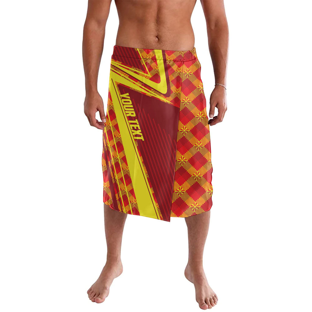 Personalised Macedonia Independence Day Lavalava 8 September 1991