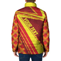 Personalised Macedonia Independence Day Padded Jacket 8 September 1991
