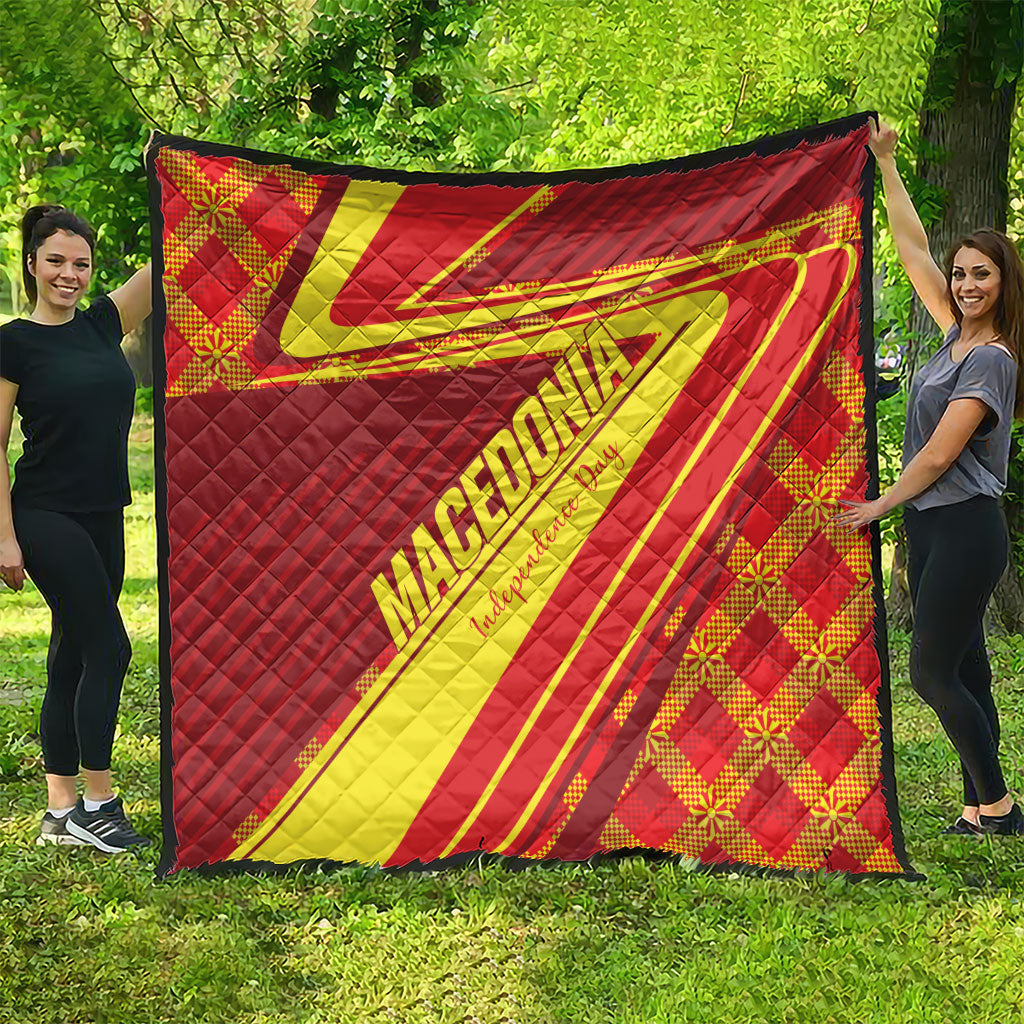 Macedonia Independence Day Quilt 8 September 1991