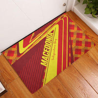 Macedonia Independence Day Rubber Doormat 8 September 1991