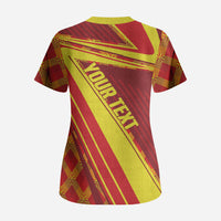 Personalised Macedonia Independence Day Scrub Top 8 September 1991