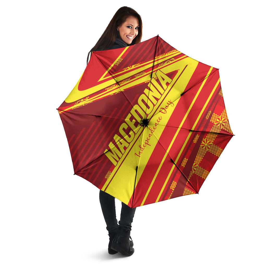 Macedonia Independence Day Umbrella 8 September 1991