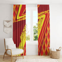 Macedonia Independence Day Window Curtain 8 September 1991