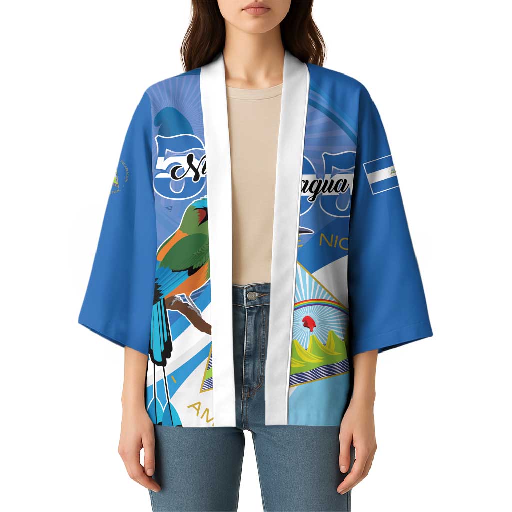 Nicaragua 505 Guardabarranco Kimono En Dios confiamos - Wonder Print Shop