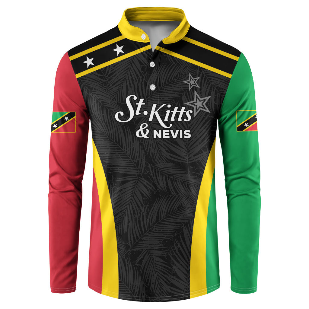 Custom St Kitts and Nevis 2026 Patriots Cricket Button Sweatshirt Patriots Roar Louder