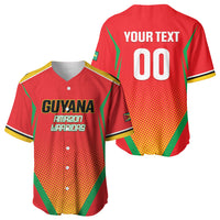 Custom Guyana 2026 Amazon Warriors Cricket Baseball Jersey Go Champions